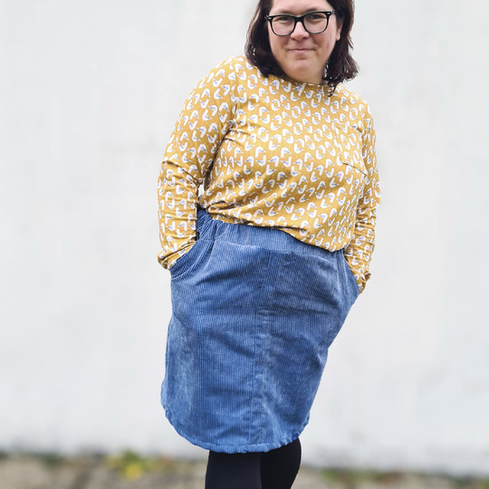 ROCK "FRU TILDA" - Schnittmuster und Anleitung