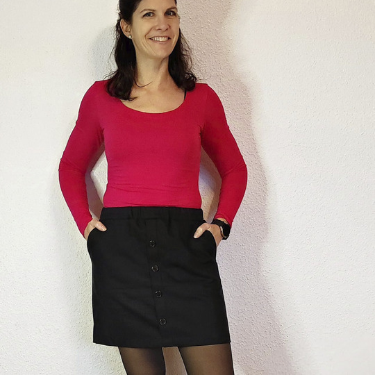 ROCK "FRU TILDA" - Schnittmuster und Anleitung