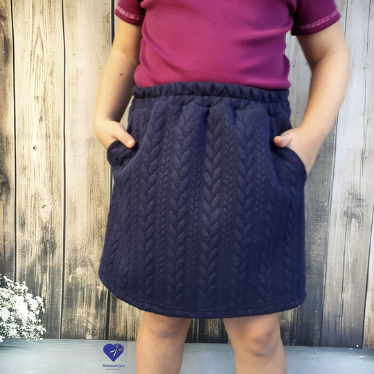 ROCK "TILDA" | Schnittmuster und Anleitung | Gr. 86-164 | 3 WEITEN