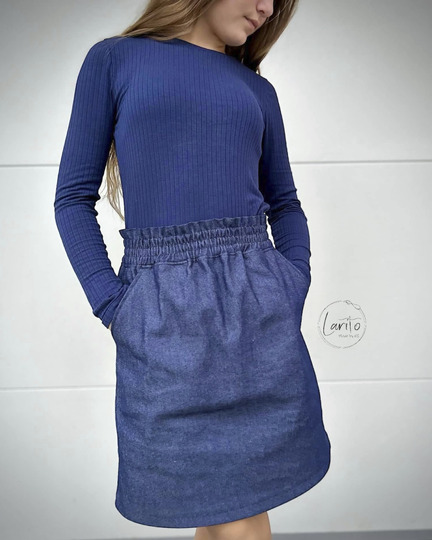 ROCK "TILDA" | Schnittmuster und Anleitung | Gr. 86-164 | 3 WEITEN