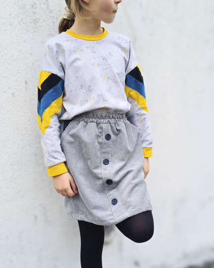 ROCK "TILDA" | Schnittmuster und Anleitung | Gr. 86-164 | 3 WEITEN