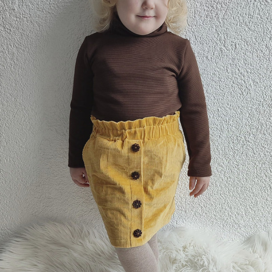 ROCK "TILDA" | Schnittmuster und Anleitung | Gr. 86-164 | 3 WEITEN