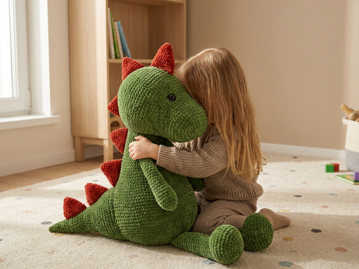 Häkelanleitung Dinosaurier XXL
