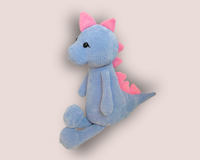 Häkelanleitung Dinosaurier XXL