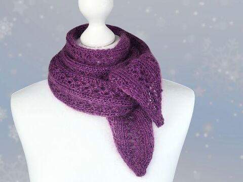 Strickanleitung Ruby Glow