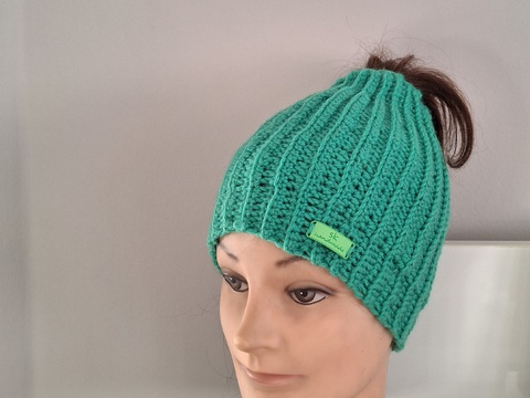 Anleitung Pferdeschwanzmütze Marie PDF