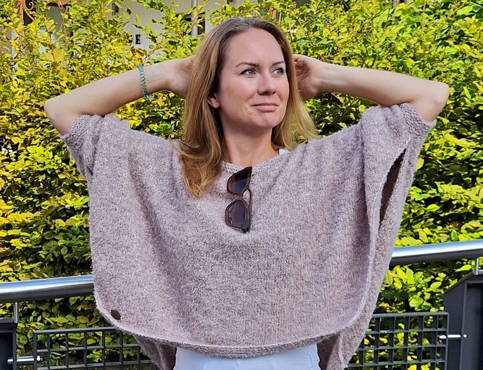 Ponchopullover „Eugenia“