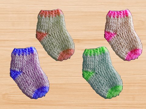 Häkelanleitung für Socken