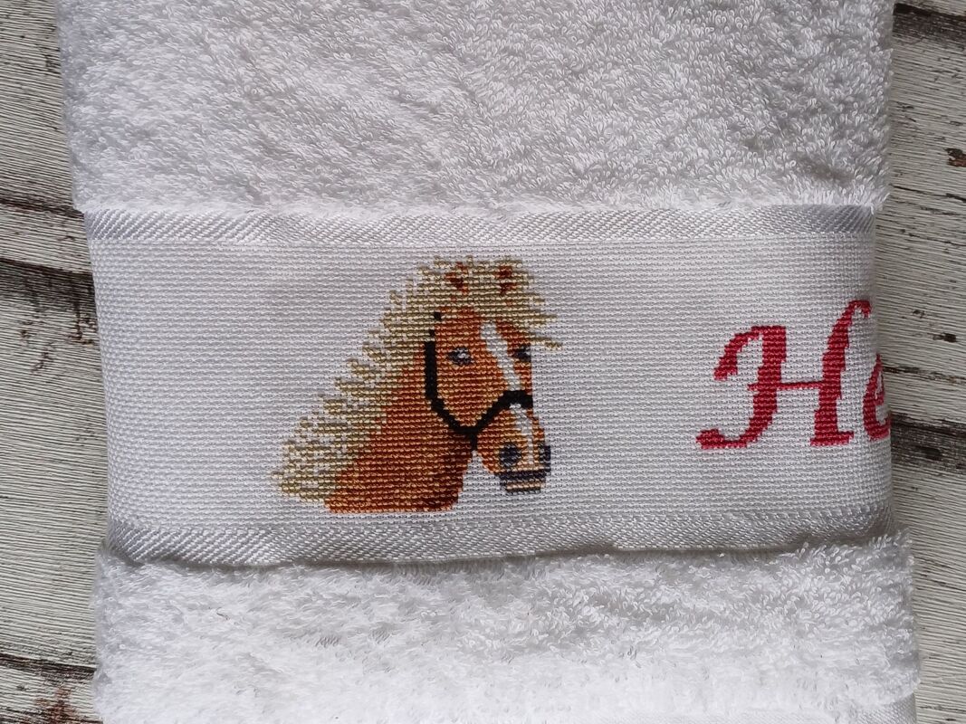 Cross Stitch Pattern horse head,small embroidery motif for horse enthusiast