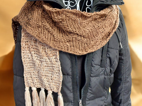 Shawl „Adeon BE“ – crochet pattern