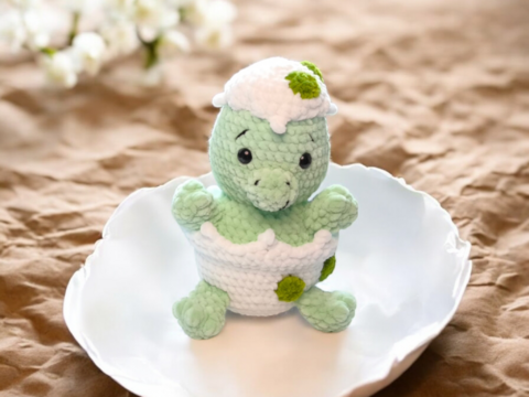 Häkelanleitung Dino – Perfekt für Anfänger und Profis