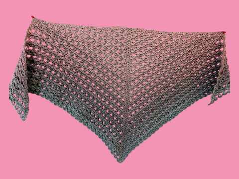 Tuch   „Muschelnetz“