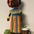 Doll Maya Crochet Pattern African Traditional Doll Black Doll