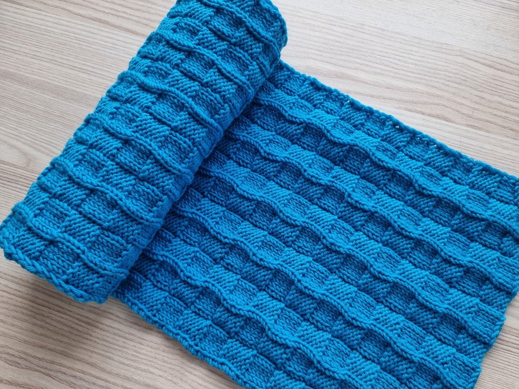 "Warm & Plissiert" Kinderschal stricken PDF-Anleitung - Bild 4