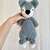 Wolf "Rudi" Lovey Crochet Pattern, Snuggler for Toddler and Children