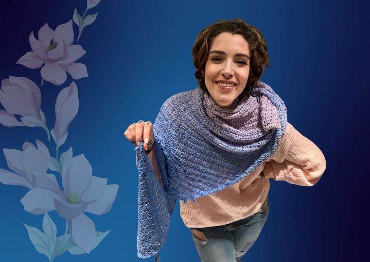 Häkelanleitung Tuch "HOOLAHOOP"