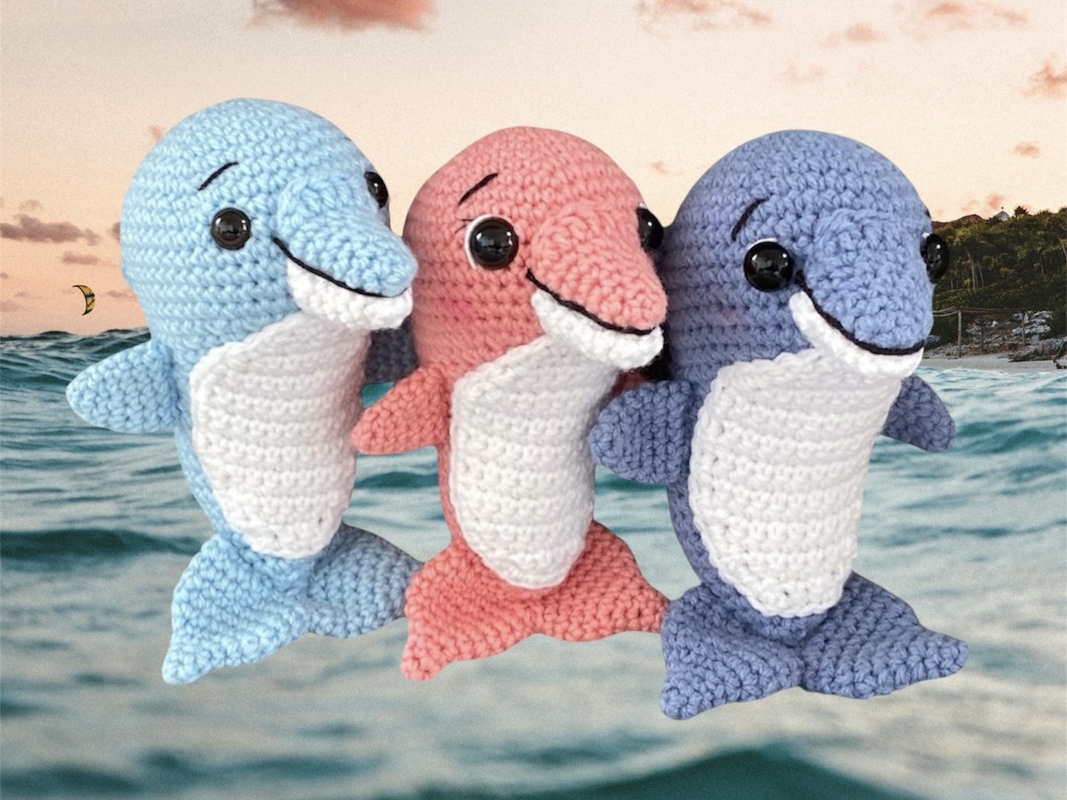 Häkelanleitung Delfin Flippy