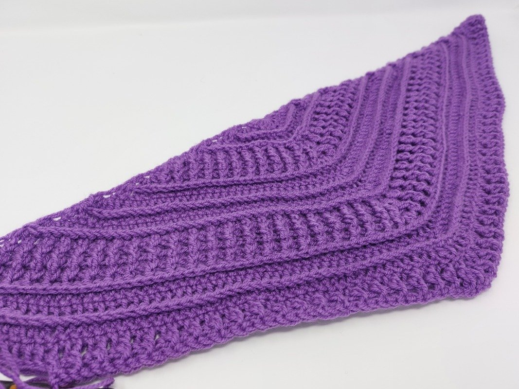 Häkelanleitung Dreieckstuch Asira