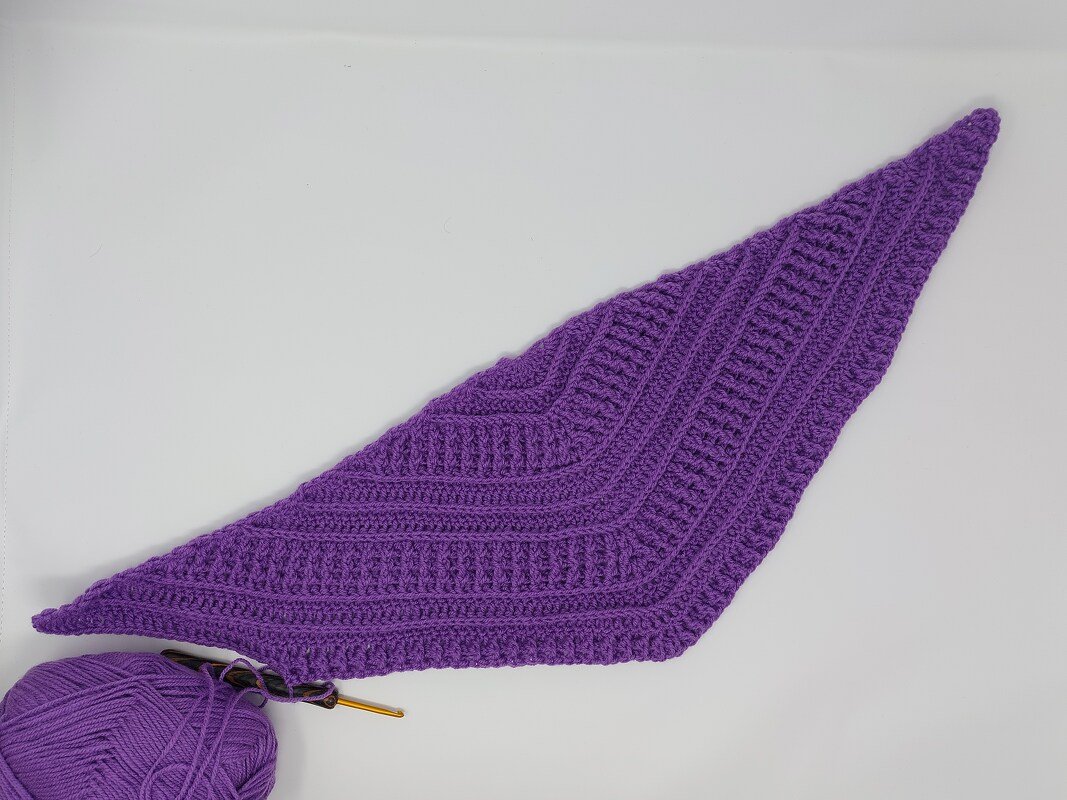 Häkelanleitung Dreieckstuch Asira - Bild 2