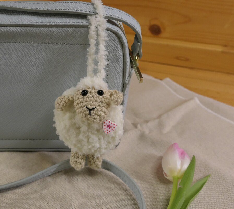 Schäfchen Flauschi  - häkle dir dein eigenes flauschiges Schäfchen - Bild 6