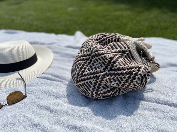 Häkelanleitung - Tasche "Timantti"