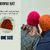 Hat knitting pattern in wide rib pattern, one size