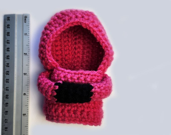 Crochet Hoodie Sweater Cover for Car Gear Shift Knob