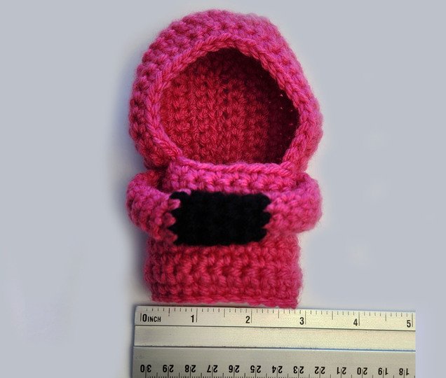 Crochet Hoodie Sweater Cover for Car Gear Shift Knob
