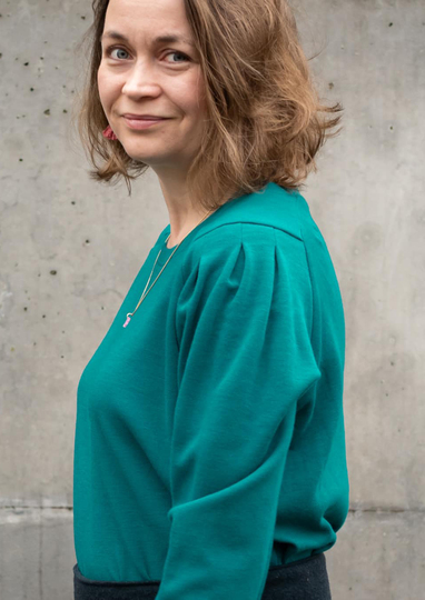 Erna - Faltenpulli Gr. 34-50