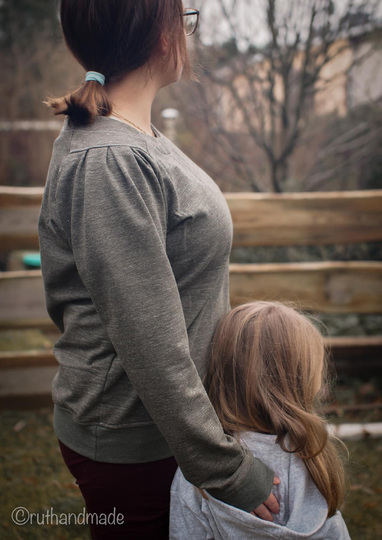 Erna - Faltenpulli Gr. 34-50