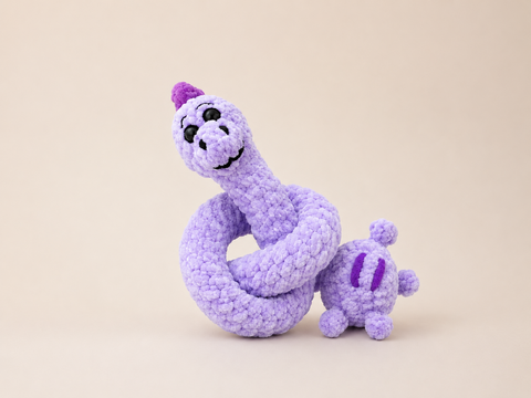 Häkelanleitung: Dinosaurier Amigurumi als PDF-Datei