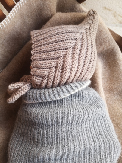 Piximütze für Baby und Kinder stricken - Anleitung