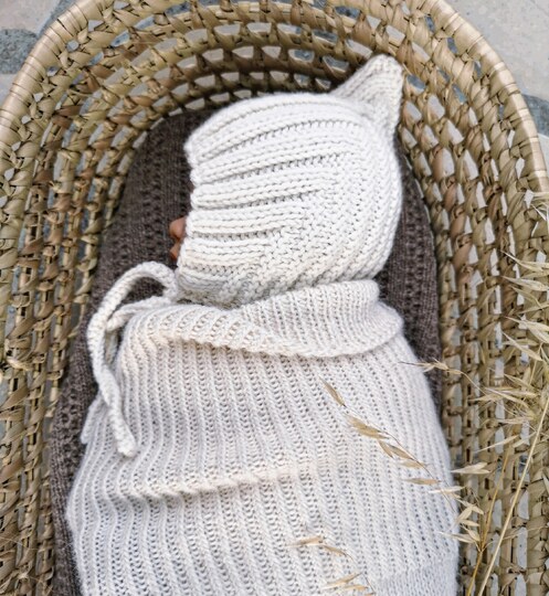 Piximütze für Baby und Kinder stricken - Anleitung