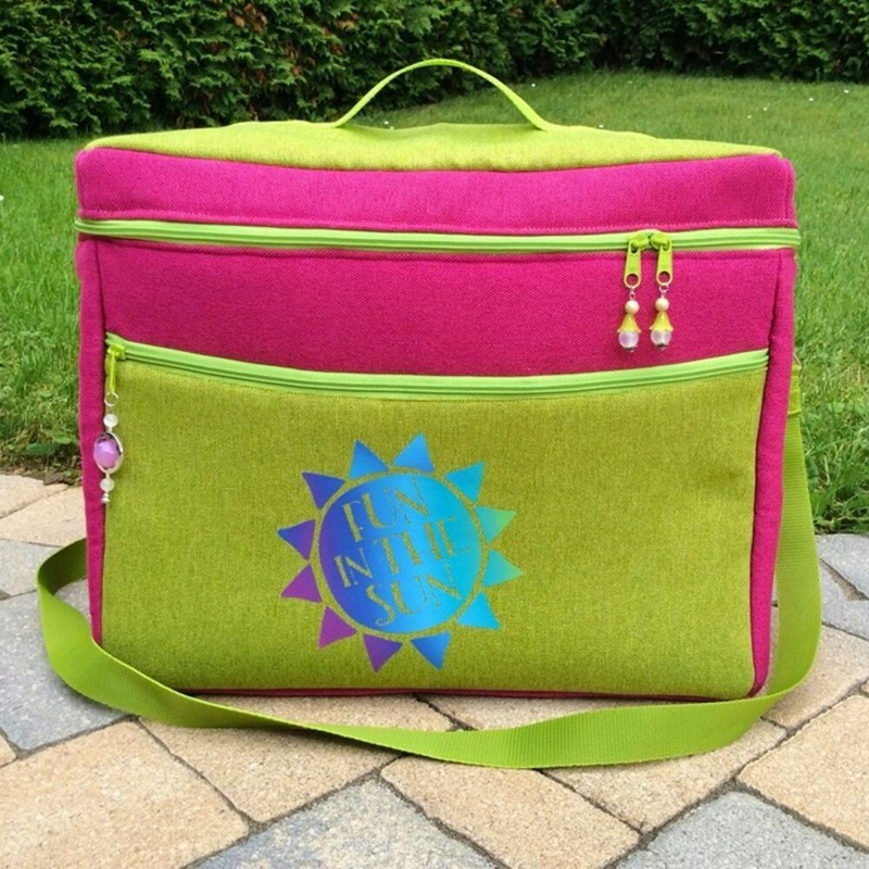 Picknicktasche deluxe Anleitung und Schnitt