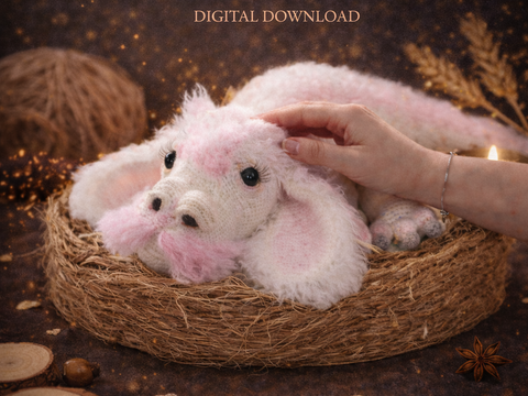 Detaillierte Anleitung: Häkel dir deinen eigenen Glücksdrachen