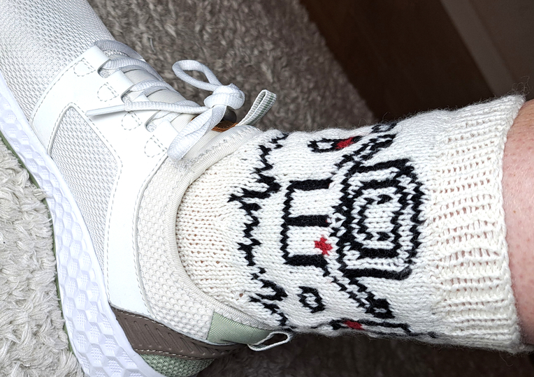 Colorwork Socken "Mediziner" - digitale Anleitung