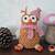 Hoot, a little winter owl - crochet pattern