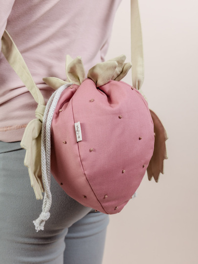 Schnittmuster Erdbeer Tasche für Kinder