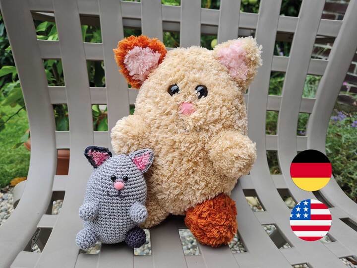 Hamsterkätzchen - Häkelanleitung