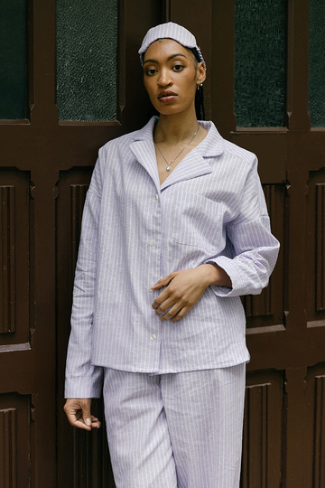 Pyjama Sewing Pattern Ladies XS-XXXL Pants Blouse Sleep Mask