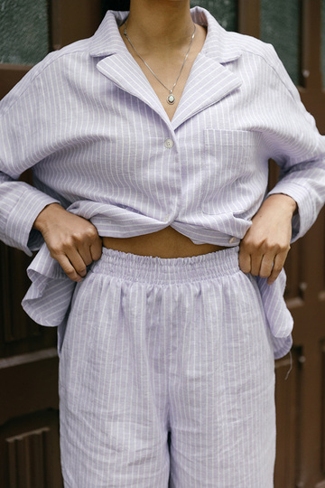 Pyjama Sewing Pattern Ladies XS-XXXL Pants Blouse Sleep Mask