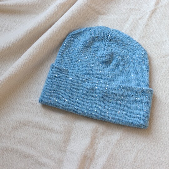 Strickanleitung | GLITZER Mütze | Baby- Erwachsenen Größe