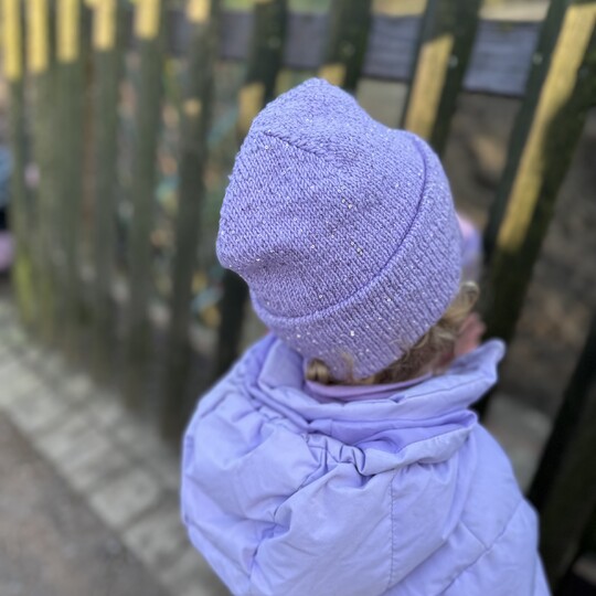Strickanleitung | GLITZER Mütze | Baby- Erwachsenen Größe