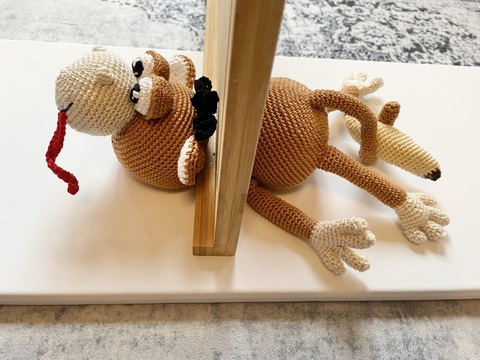 Häkelanleitung Affen-Türstopper