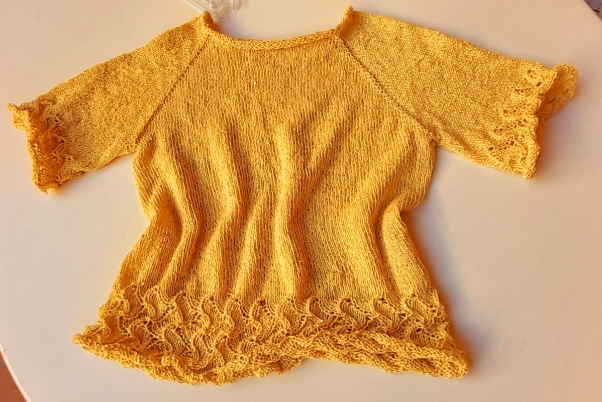 "Durban" - RVO Pullover mit wunderschönem Muster - Strickanleitung