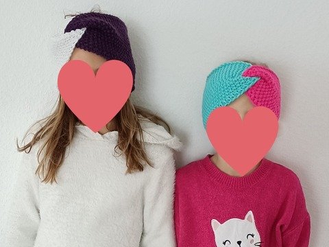 Strickanleitung für ein Stirnband Lela
