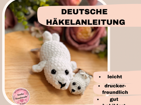 Häkelanleitung Robbe Pummel Deutsche PDF