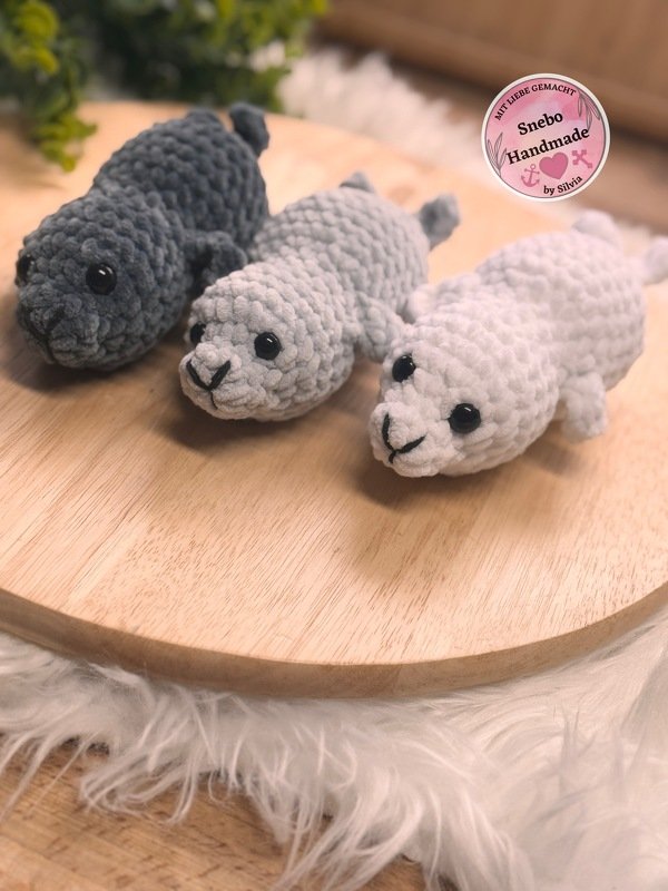 Häkelanleitung Robbe Pummel Deutsche PDF - Bild 3