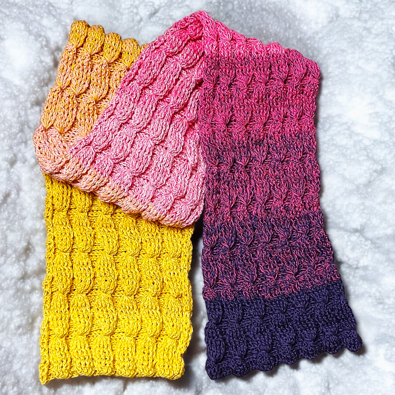 Schal / Stola „Kimani BE“ – Häkelanleitung - Bild 3