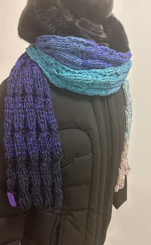 Shawl / Stole „Kimani BE“ – crochet pattern - Image 9